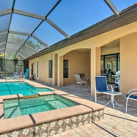 Canalfront Cape Coral Home With Patio And Grill! מראה חיצוני תמונה