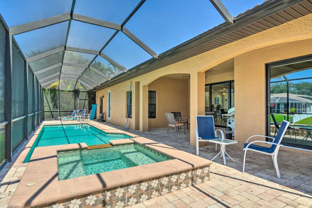 Canalfront Cape Coral Home With Patio And Grill! מראה חיצוני תמונה