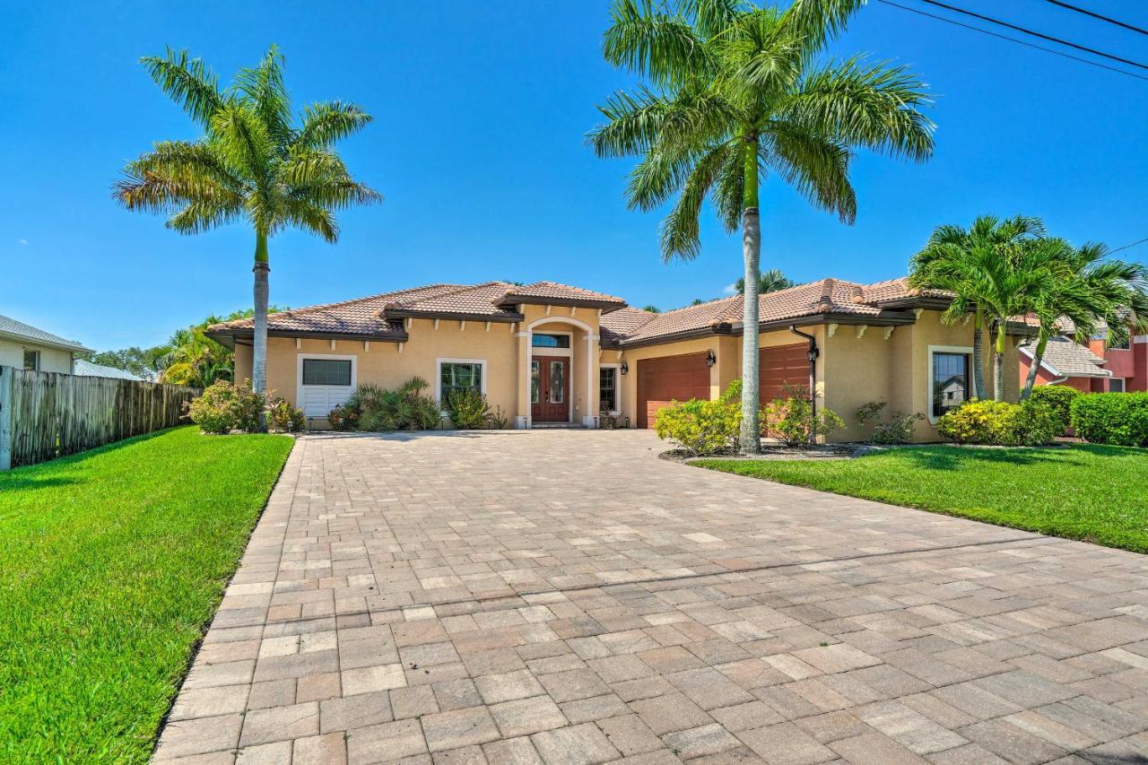 Canalfront Cape Coral Home With Patio And Grill! מראה חיצוני תמונה