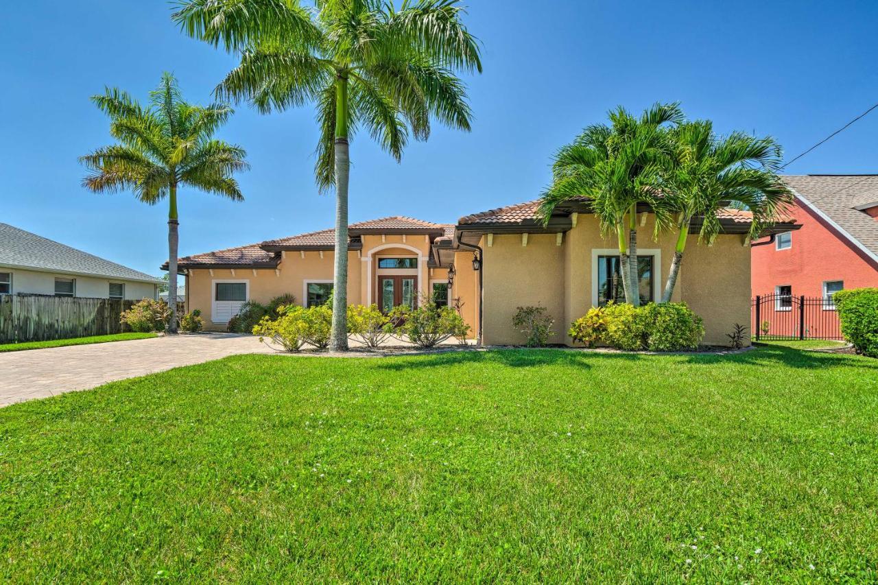 Canalfront Cape Coral Home With Patio And Grill! מראה חיצוני תמונה