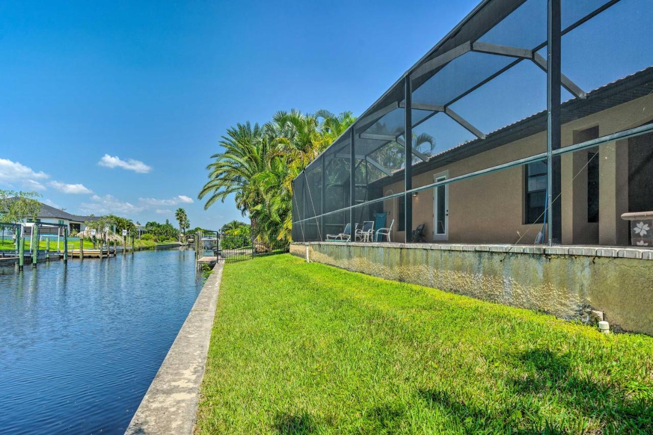 Canalfront Cape Coral Home With Patio And Grill! מראה חיצוני תמונה