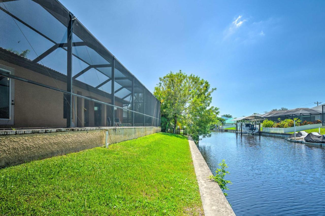 Canalfront Cape Coral Home With Patio And Grill! מראה חיצוני תמונה
