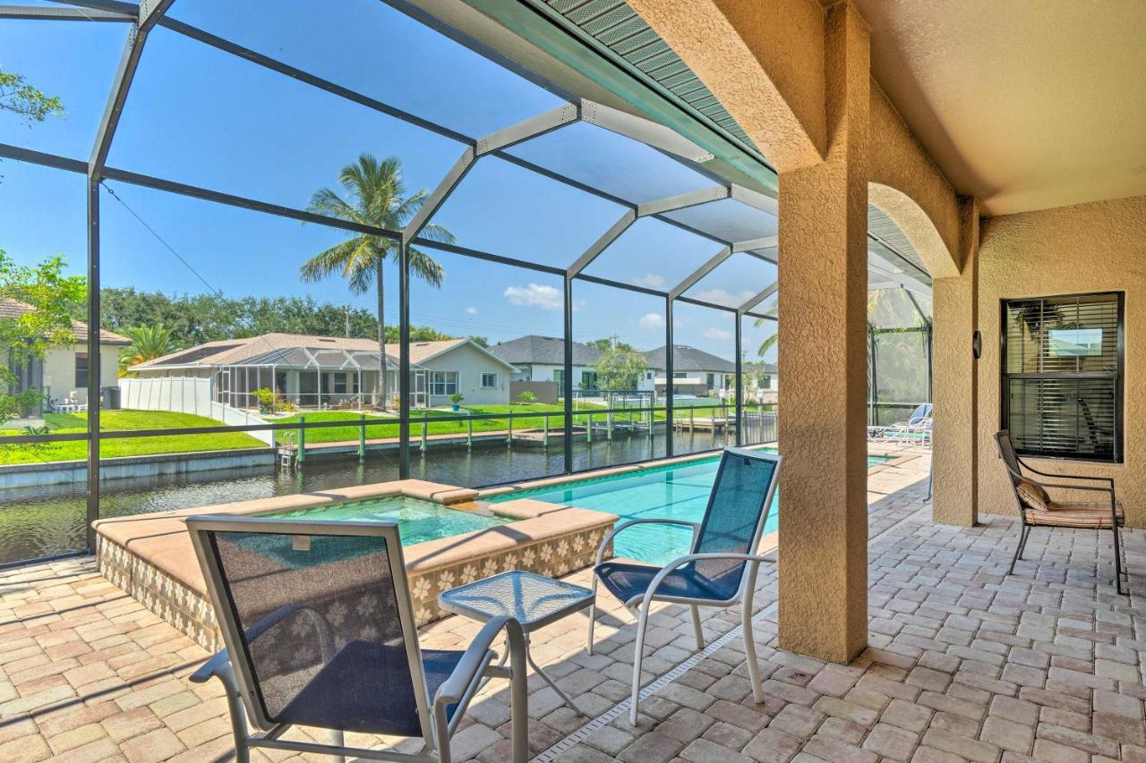 Canalfront Cape Coral Home With Patio And Grill! מראה חיצוני תמונה